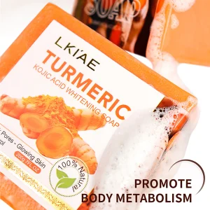 Organic Turmeric Soap, Handmade, Whitening