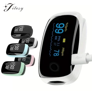 Rechargeable Fingertip Heart Rate Health Monitor